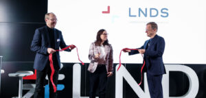 LNDS launch event ribbon cutting ceremony